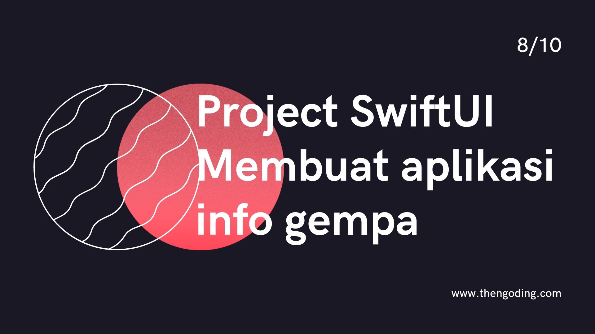 Info Gempa - Membuat Model