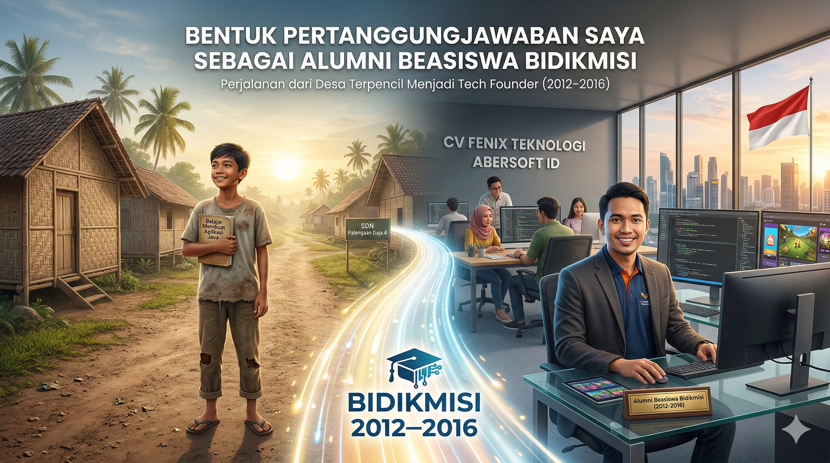 Bentuk Pertanggungjawaban Saya sebagai Alumni Beasiswa Bidikmisi (2012–2016)