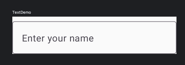 OutlinedTextField